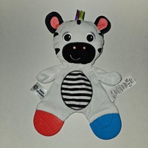 Baby Einstein Zebra Plush Teether Baby Stuffed Animal Toy Lovey - £7.71 GBP