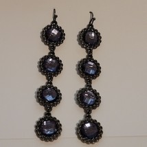 Rhinestone Earrings - $4.95