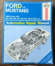 HAYNES 357 Ford V8 Mustang Automotive Repair Service Manual 1964 1/2 Thr... - £11.35 GBP