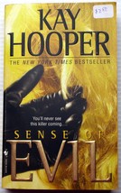 Kay Hooper 2004 PB 1st SENSE OF EVIL (Bishop/Special Crimes Unit #6) psychic cop - £4.74 GBP