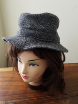 Vintage Hats of Ireland Castlebar 100% Pure Wool Donesal Tweed Men&#39;s Hat - £15.83 GBP