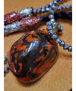Hudson Stone Tribal-Skull Necklace c.2020 - $418.86 MXN