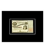 1876 $5 State Of Louisiana Baby Bond  #18641 or 128211 Come Framed ready... - £35.61 GBP