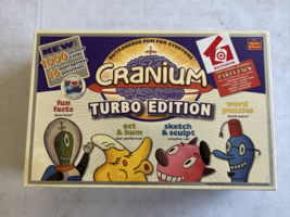 Cranium Turbo Edition Board Game 2004 - New and Sealed - £22.00 GBP