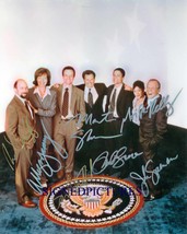 The West Wing Cast Signed Autographed 8X10 Rp Photo John Spencer Schiff - £13.57 GBP