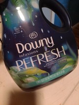 2 Downy 32 Oz Infusions Refresh Birch Water Botanicals 48 Lds Fabric Conditioner - £26.29 GBP