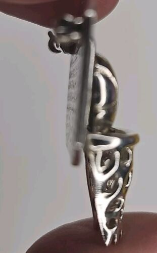 Silver 925 Basketball Brooch Pin Item image 8