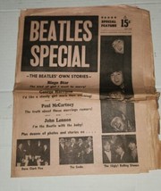 Vintage 1964 The National Beatles Special Feature Newspaper - £15.79 GBP