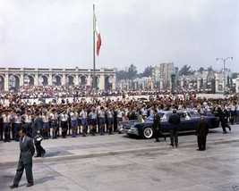 President John F. Kennedy motorcade in Mexico City JFK 1962 New 8x10 Photo - $7.49
