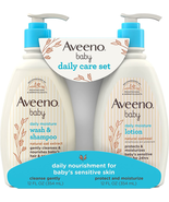 Baby Daily Care Gift Set with Natural Oat Extract &amp; Oatmeal, Contains Da... - £19.05 GBP