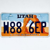  United States Utah Arches Passenger License Plate W88 6EP - £14.68 GBP