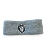 Las Vegas Raiders NFL Licensed Gray Winter Knit Headband Sweatband Adult... - $12.99