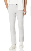 Goodthreads Mens Slim-Fit Washed Comfort Stretch Chino Pant Light Grey 30W X 30L - £12.66 GBP