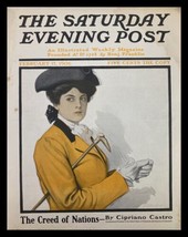 COVER ONLY The Saturday Evening Post February 17 1906 The Creed of Nations - £7.41 GBP