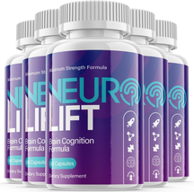 5 Pack - Neuro Lift Nootropic Supplement Pills for Brain, Focus, Memory Booster - £98.87 GBP