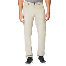 32 Degrees Cool Men&#39;s Tweed 5-Pocket Soft Stretch Pants, TAN, Size 38 X 34 - £15.07 GBP