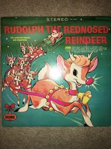 Rudolph The Rednosed Reindeer The Caroleer Singers &amp; Orchestra LP VINTAGE/RARE - £307.74 GBP