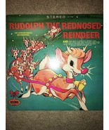 Rudolph The Rednosed Reindeer The Caroleer Singers &amp; Orchestra LP VINTAG... - £306.63 GBP