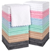 12 Pack Premium Makeup Remover Wash Cloths - Super Soft, Quick Dry Microfiber Co - £19.10 GBP