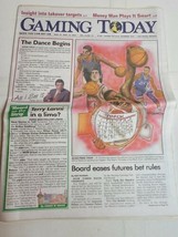 Vintage 1990s Sports Betting Newspaper NCAA March Madness Kansas Duke 1998 Vegas - £7.40 GBP