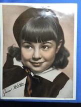 Jane Withers Vintage Color Toned Movie Star Printed Photo 8” X 10” - $285.02 MXN