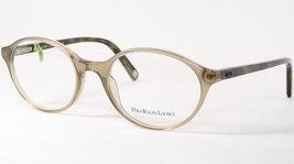 Ralph Lauren Polo 2037 5204 Crystal Light Sage Green Eyeglasses 49-18-140 Italy - $79.20