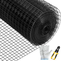 VEVOR Hardware Cloth, 36&quot; x 50&#39; &amp; 1&quot;x1&quot; Mesh Size, Galvanized Steel Vinyl Coated - $133.92