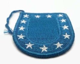 Embroidered Patch US Army Standard Blue With 13 Stars Beret Flash (Inv.#... - $5.82