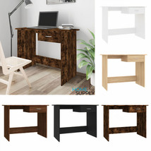 Modern Wooden Home Office Computer Desk Laptop Table With Storage Drawer Wood - £59.11 GBP+