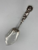 Alvin Sterling Silver BRIDAL ROSE Large Jelly Server rare shape early Am... - $249.99