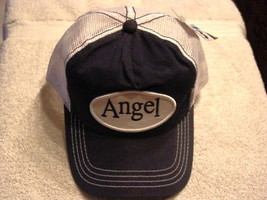 ANGEL BASEBALL CAP HAT ( MESH BACK ) DARK BLUE - £9.06 GBP