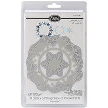 Sizzix Framelits Die Set - Frame, Snowflake by Rachael Bright - $30.62