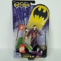 Mattel Batman DC Joker Quick Fire Action Figure With Cane 2003 New SEALED - £18.98 GBP