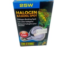 Exo Terra Halogen Basking Spot 2X Lux 25 watt for reptiles - £7.88 GBP