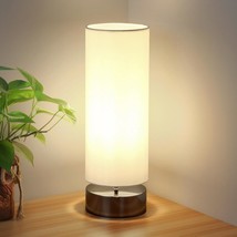Touch Control Table Lamp Bedside Minimalist Desk Lamp Modern Accent Lamp Dimmabl - £41.66 GBP
