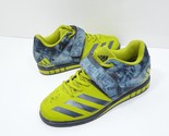 Adidas Powerlift 3 Yellow/Blue Weightlifting Shoes BB3074 Womens Size 6 - $31.49