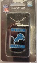 Detroit Lions Dog Tag Necklace - NFL - $10.66