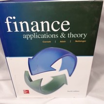 Finance Application and Theory Hardcover Textbook Adair Nofsinger Cornet... - $22.44