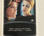 Quotable Star Trek Voyager Trading Card #63 Kate Mulgrew Jeri Ryan - $1.97