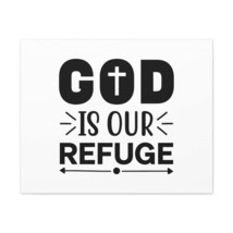   Psalm 46:1 God Is Our Refuge Bible Verse Canvas Christian Wall - £56.03 GBP+