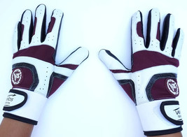 Kids Baseball Batting gloves Velos Sports® Durable Youth Genuine Leather... - $26.99