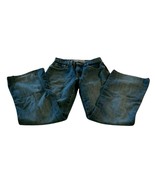Express Bleus Women’s Dark Blue Denim Jeans Medium Wash Extreme Flare Si... - €13,30 EUR