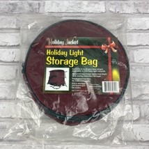 Holiday Jacket Christmas Holiday Light Storage Bag Holds 300 Feet of Lights - £8.96 GBP