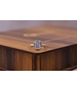 1.5 CT Cushion Cut Bezel Set Solitaire Ring in 925 Sterling Silver, Enga... - $106.00 CAD+