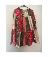 Sag Harbor Petite Multicolored Patch Boho Maxi Skirts Sz XS - $481.05 MXN