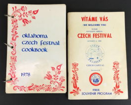 Czech Festival of YUKON OKLAHOMA Community Recipes 1978 Cookbook &amp; 1980 ... - $39.22 CAD