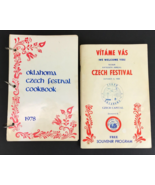 Czech Festival of YUKON OKLAHOMA Community Recipes 1978 Cookbook &amp; 1980 ... - $38.97 CAD