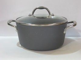 NEW TRAMONTINA 5 Quart Stock Pot Dutch Oven Hard Anodized NonStick - $69.29