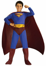 Superman Returns Superman Superhero Halloween Costume Child Size Large 12-14 - £14.78 GBP