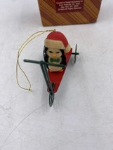 Vintage Avon Gift Collection JOLLY PENGUIN ORNAMENTS SCOOTER Christmas - $11.66